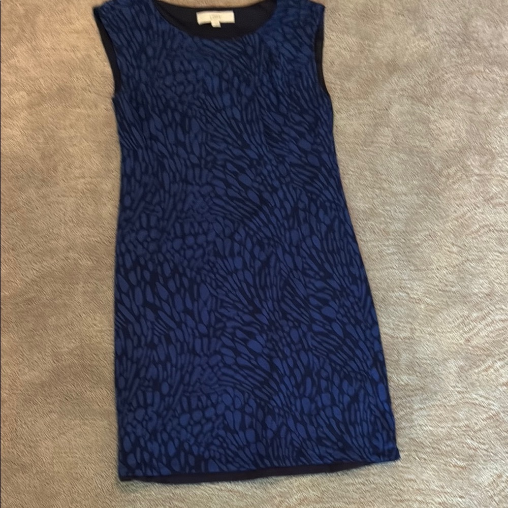 Loft shift style sleeveless mini dress. Super soft. Fully lined.  EUC